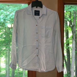 AE Light Blue Button Down